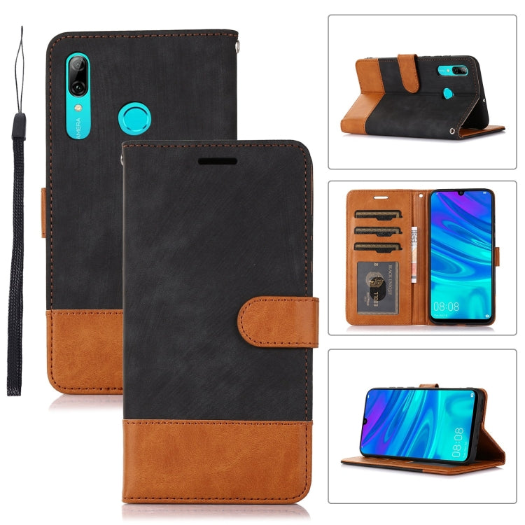 For Huawei P Smart 2019 / Honor 10 Lite Splicing Leather Phone Case