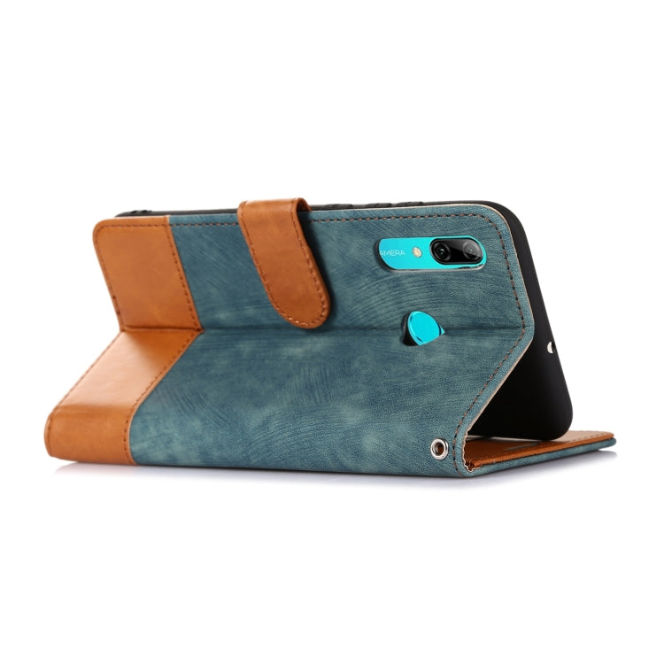 For Huawei P Smart 2019 / Honor 10 Lite Splicing Leather Phone Case