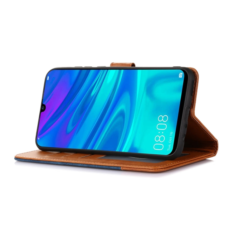 For Huawei P Smart 2019 / Honor 10 Lite Splicing Leather Phone Case