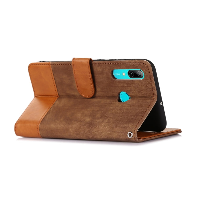 For Huawei P Smart 2019 / Honor 10 Lite Splicing Leather Phone Case