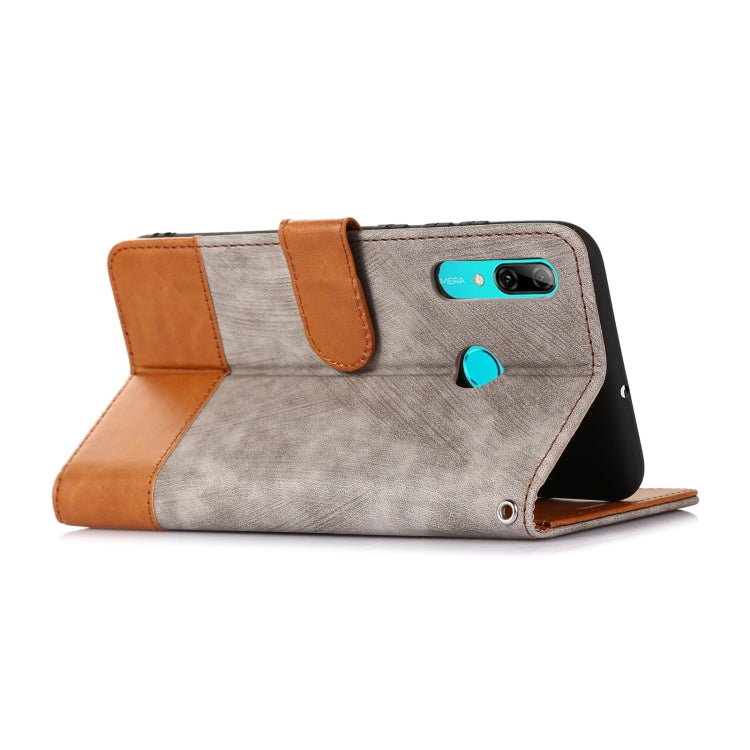 For Huawei P Smart 2019 / Honor 10 Lite Splicing Leather Phone Case