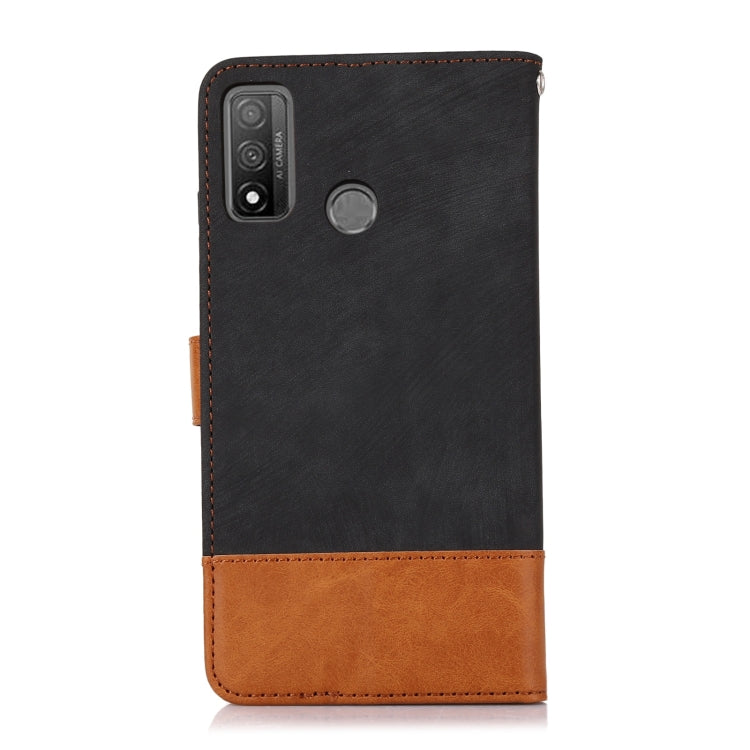 For Huawei P Smart 2020 Splicing Leather Phone Case