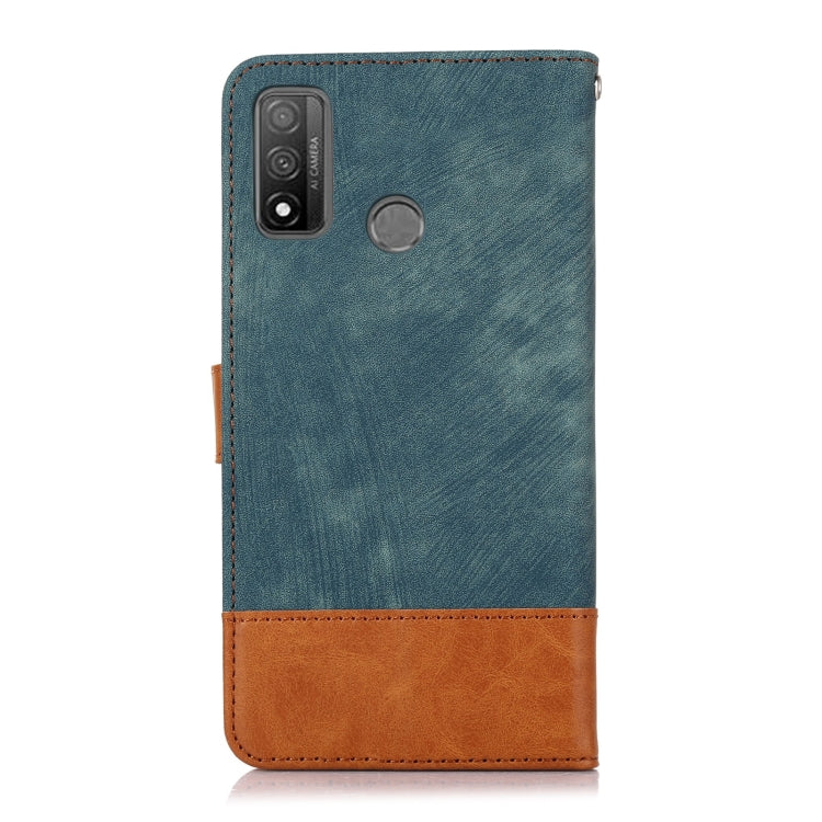 For Huawei P Smart 2020 Splicing Leather Phone Case