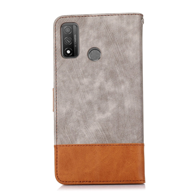 For Huawei P Smart 2020 Splicing Leather Phone Case