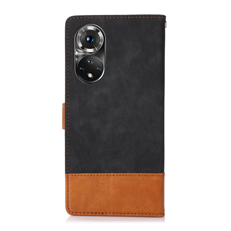 For Honor 50 5G Splicing Leather Phone Case
