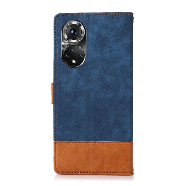 For Honor 50 5G Splicing Leather Phone Case