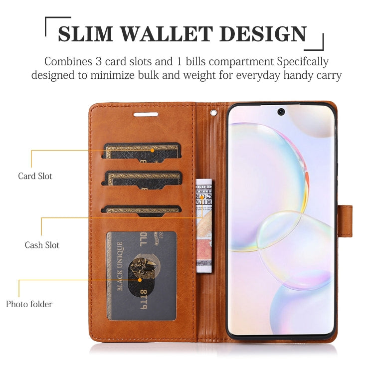 For Honor 50 5G Splicing Leather Phone Case