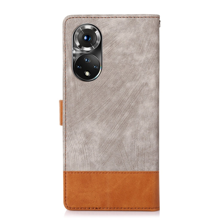 For Honor 50 5G Splicing Leather Phone Case