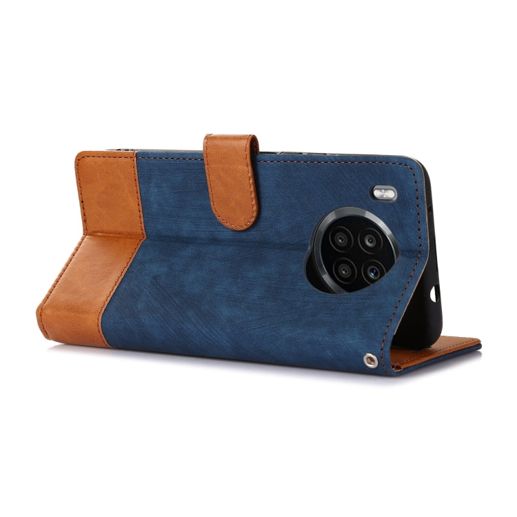 For Honor 50 Lite Splicing Leather Phone Case