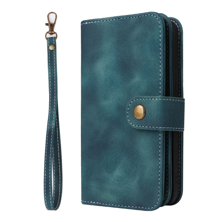 For Xiaomi Redmi Note 10 4G Multifunctional Card Slot Zipper Wallet Leather Phone Case