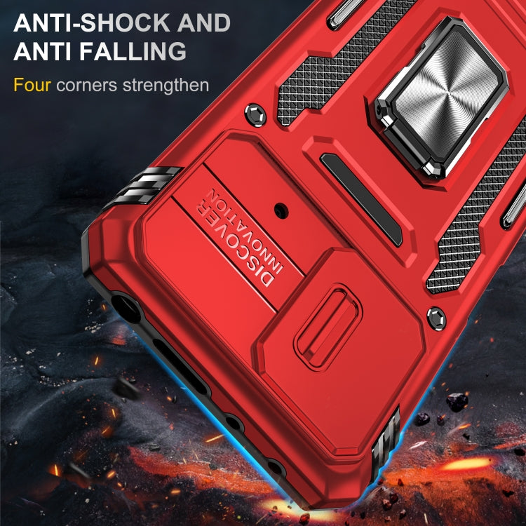 For Xiaomi Poco X4 Pro 5G Armor PC + TPU Camera Shield Phone Case