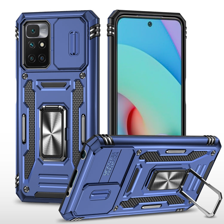 For Xiaomi Redmi 10 Armor PC + TPU Camera Shield Phone Case