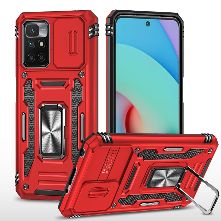 For Xiaomi Redmi 10 Armor PC + TPU Camera Shield Phone Case