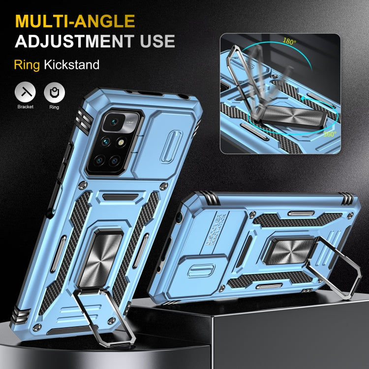 For Xiaomi Redmi 10 Armor PC + TPU Camera Shield Phone Case