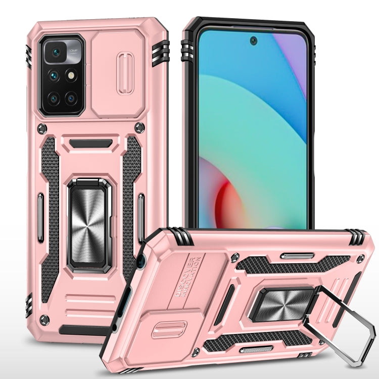 For Xiaomi Redmi 10 Armor PC + TPU Camera Shield Phone Case