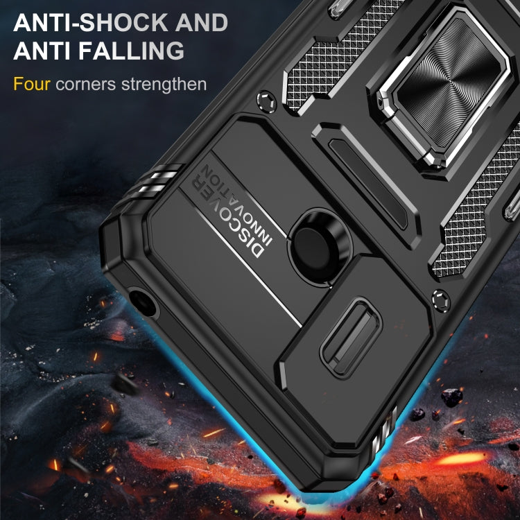 For Xiaomi Redmi 10C Armor PC + TPU Camera Shield Phone Case