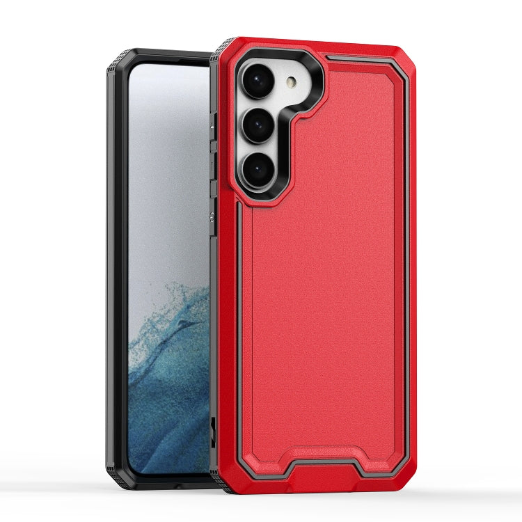 For Samsung Galaxy S23 5G Armour Two-color TPU + PC Phone Case