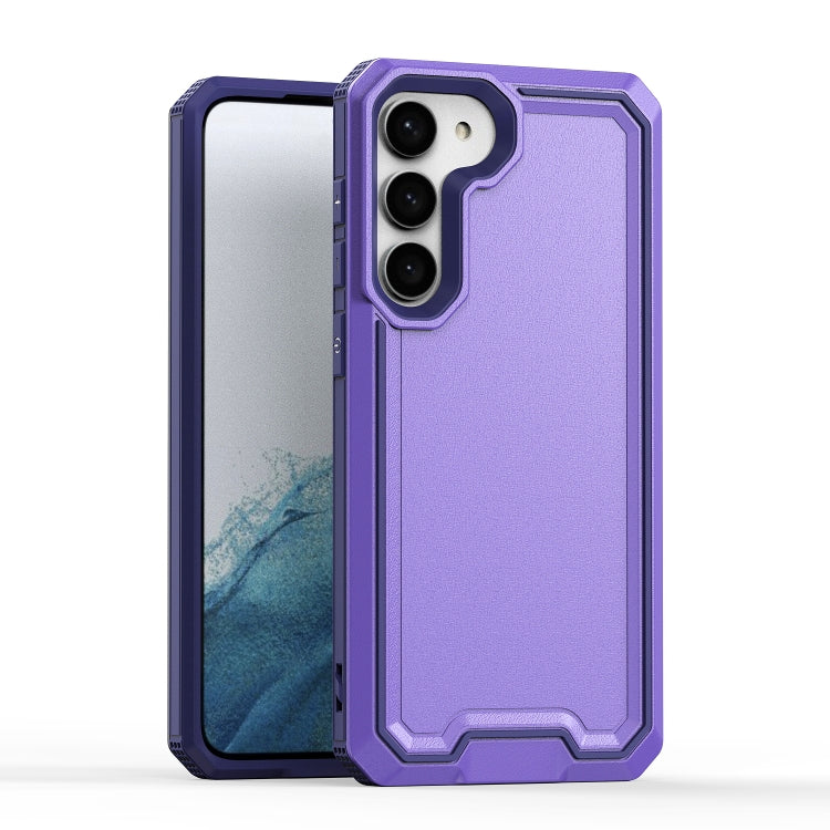 For Samsung Galaxy S23 5G Armour Two-color TPU + PC Phone Case