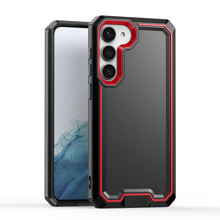 For Samsung Galaxy S23+ 5G Armour Two-color TPU + PC Phone Case