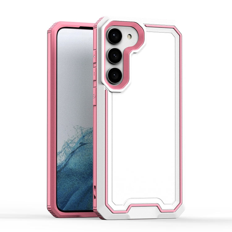 For Samsung Galaxy S23+ 5G Armour Two-color TPU + PC Phone Case