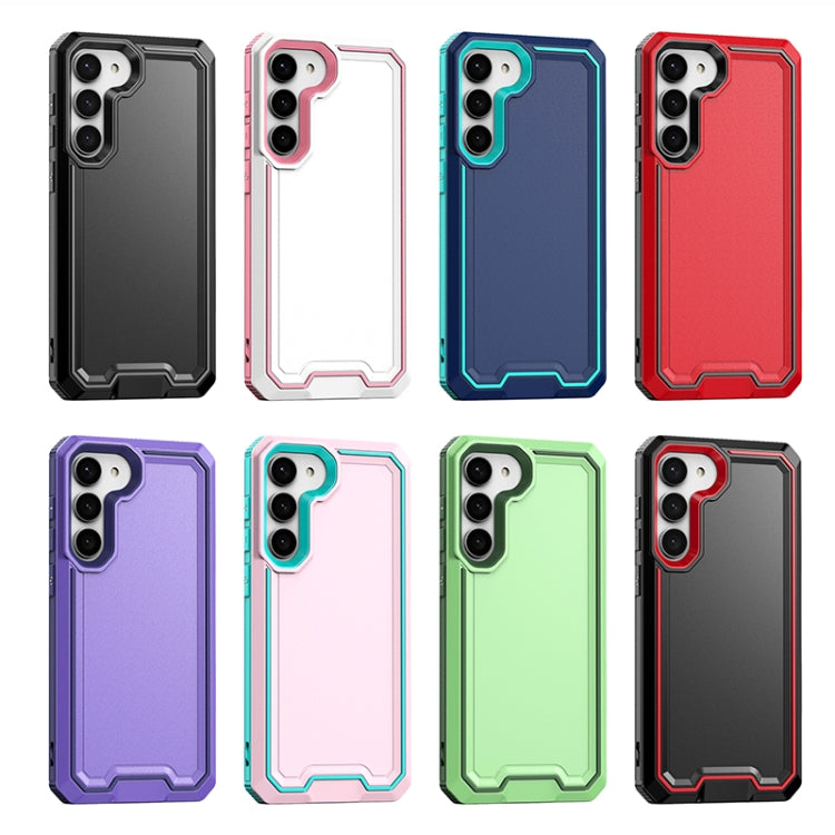 For Samsung Galaxy S23+ 5G Armour Two-color TPU + PC Phone Case