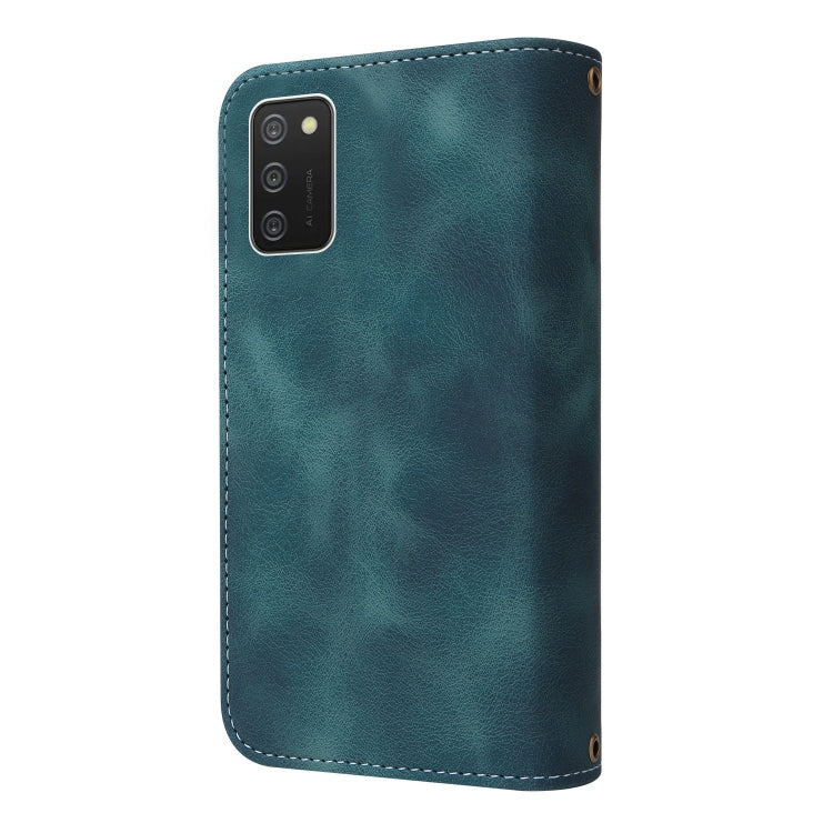 For Samsung Galaxy A02s EU Version Multifunctional Card Slot Zipper Wallet Leather Phone Case