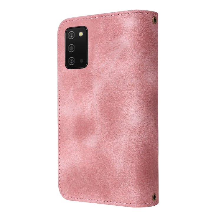 For Samsung Galaxy A03s EU Version Multifunctional Card Slot Zipper Wallet Leather Phone Case