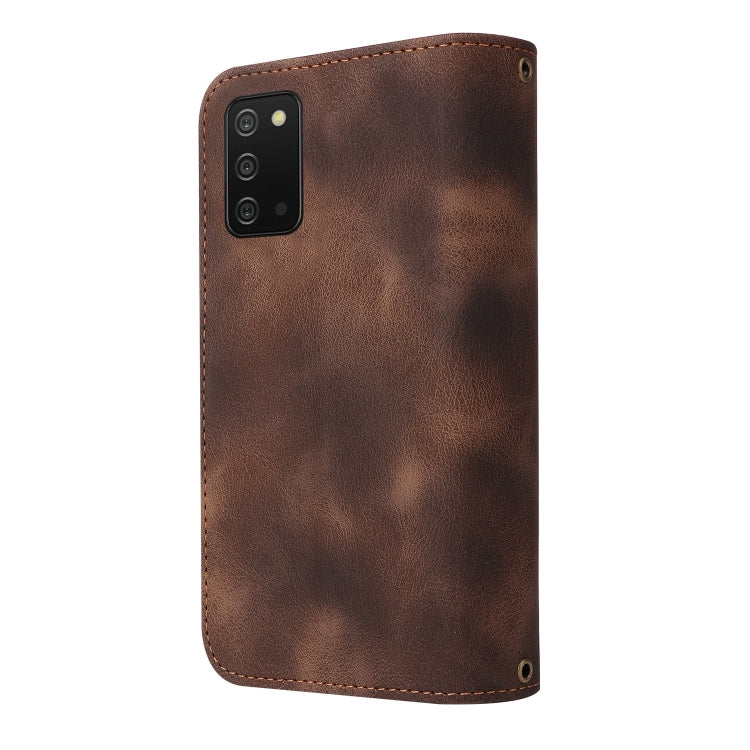 For Samsung Galaxy A03s EU Version Multifunctional Card Slot Zipper Wallet Leather Phone Case