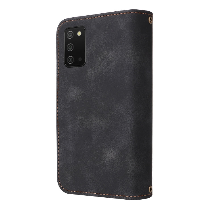 For Samsung Galaxy A03s EU Version Multifunctional Card Slot Zipper Wallet Leather Phone Case