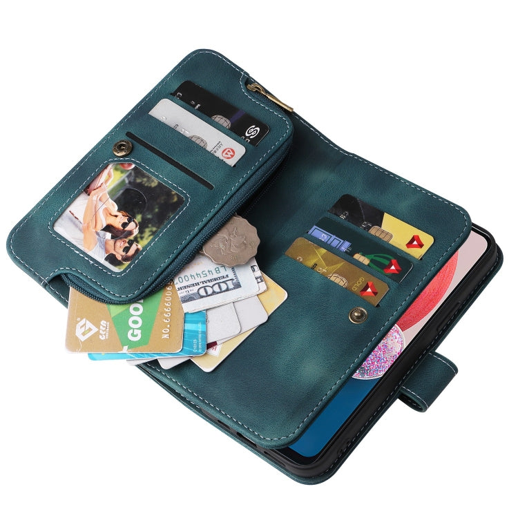 For Samsung Galaxy A13 5G / 4G Multifunctional Card Slot Zipper Wallet Leather Phone Case