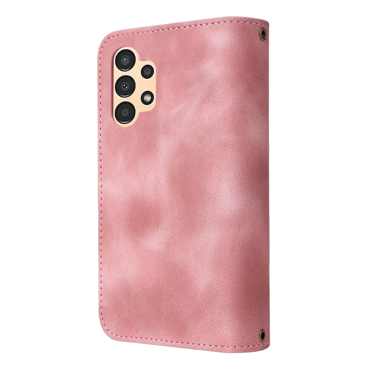 For Samsung Galaxy A13 5G / 4G Multifunctional Card Slot Zipper Wallet Leather Phone Case