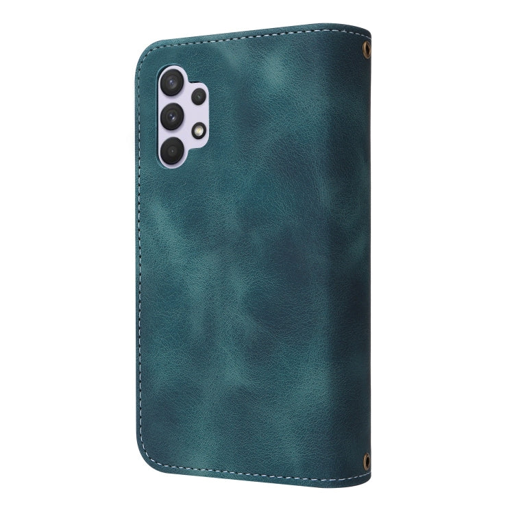 For Samsung Galaxy A32 4G Multifunctional Card Slot Zipper Wallet Leather Phone Case
