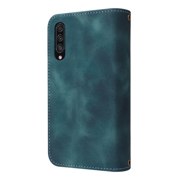 For Samsung Galaxy A70 Multifunctional Card Slot Zipper Wallet Leather Phone Case