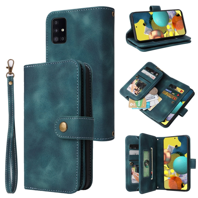For Samsung Galaxy A71 4G Multifunctional Card Slot Zipper Wallet Leather Phone Case