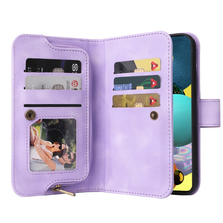 For Samsung Galaxy A71 4G Multifunctional Card Slot Zipper Wallet Leather Phone Case