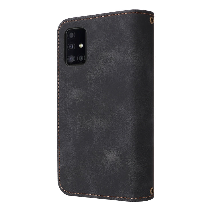For Samsung Galaxy A71 4G Multifunctional Card Slot Zipper Wallet Leather Phone Case