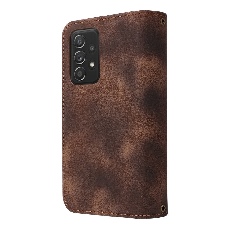 For Samsung Galaxy A72 5G / 4G Multifunctional Card Slot Zipper Wallet Leather Phone Case