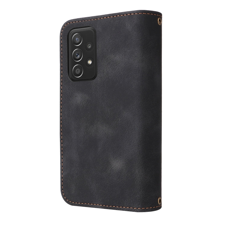For Samsung Galaxy A72 5G / 4G Multifunctional Card Slot Zipper Wallet Leather Phone Case