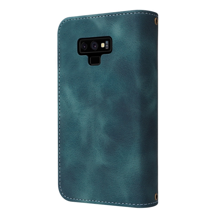 For Samsung Galaxy Note9 Multifunctional Card Slot Zipper Wallet Leather Phone Case