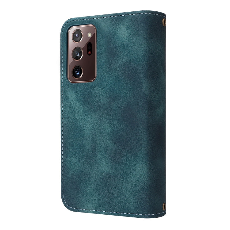 For Samsung Galaxy Note20 Ultra Multifunctional Card Slot Zipper Wallet Leather Phone Case