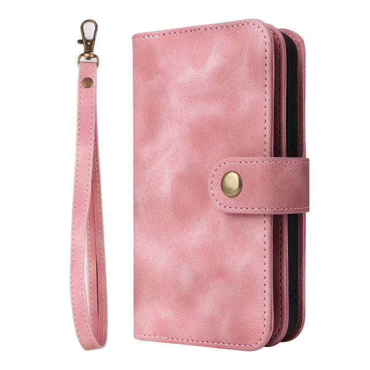 For Samsung Galaxy S9+ Multifunctional Card Slot Zipper Wallet Leather Phone Case