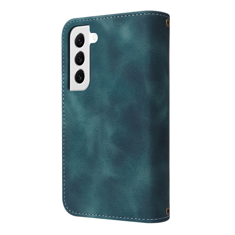 For Samsung Galaxy S22+ 5G Multifunctional Card Slot Zipper Wallet Leather Phone Case