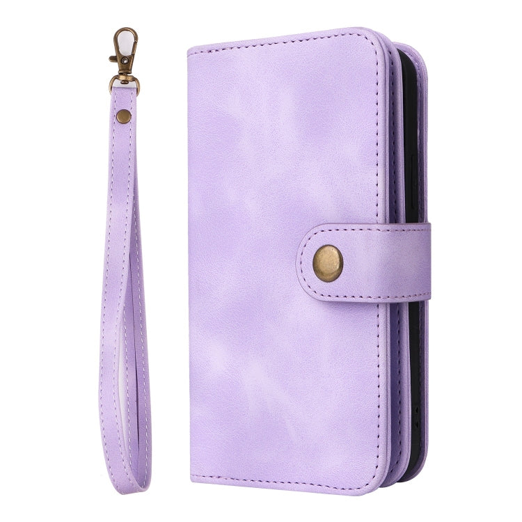 For Samsung Galaxy S22+ 5G Multifunctional Card Slot Zipper Wallet Leather Phone Case