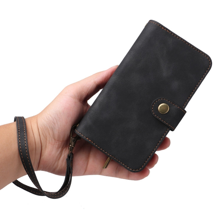 For Samsung Galaxy S22+ 5G Multifunctional Card Slot Zipper Wallet Leather Phone Case