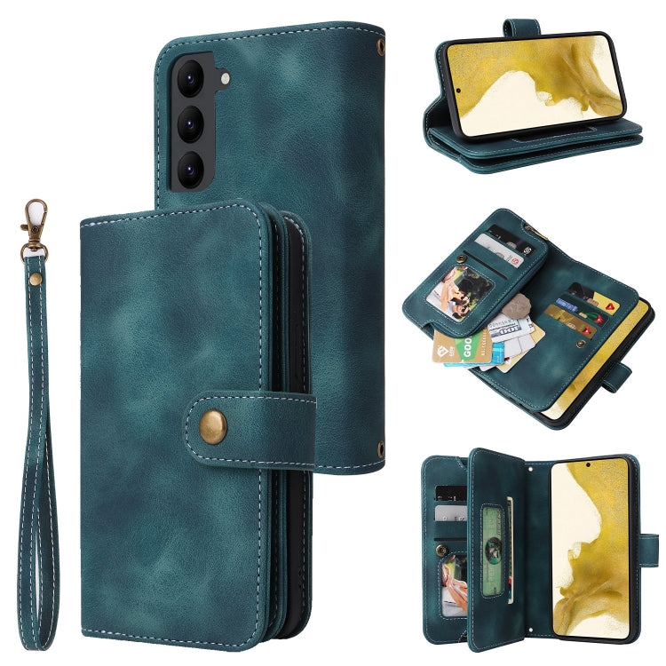 For Samsung Galaxy S23 5G Multifunctional Card Slot Zipper Wallet Leather Phone Case