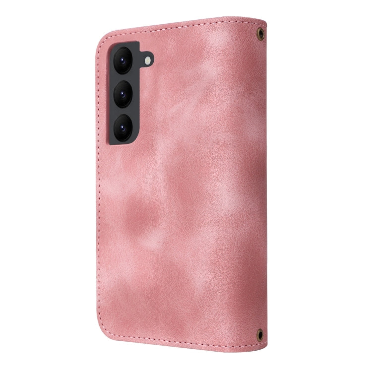 For Samsung Galaxy S23 5G Multifunctional Card Slot Zipper Wallet Leather Phone Case