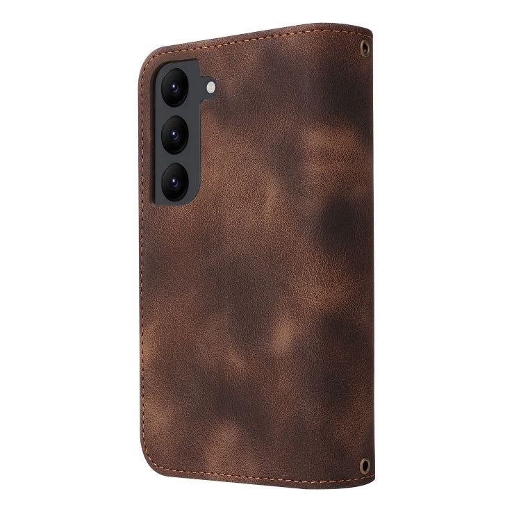 For Samsung Galaxy S23 5G Multifunctional Card Slot Zipper Wallet Leather Phone Case