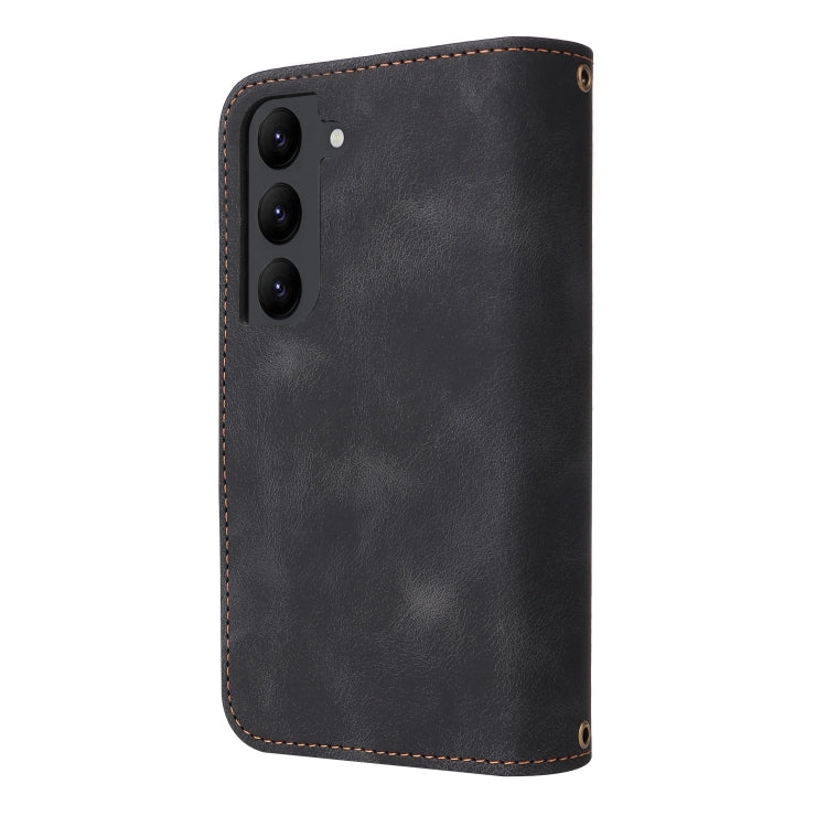 For Samsung Galaxy S23 5G Multifunctional Card Slot Zipper Wallet Leather Phone Case