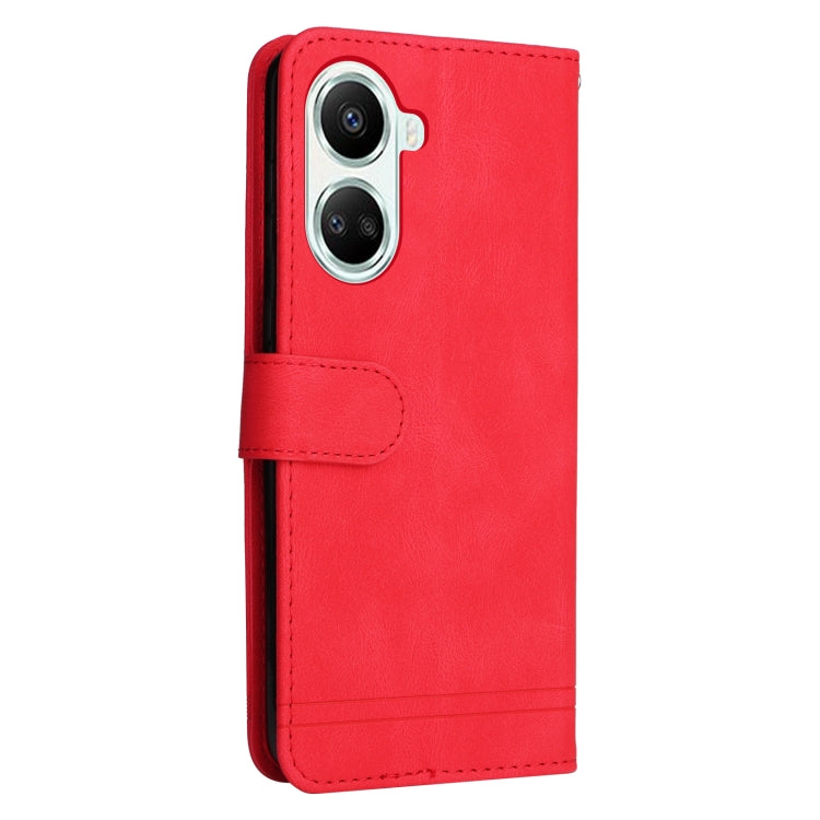 For Huawei nova 10 SE Skin Feel Life Tree Metal Button Leather Phone Case