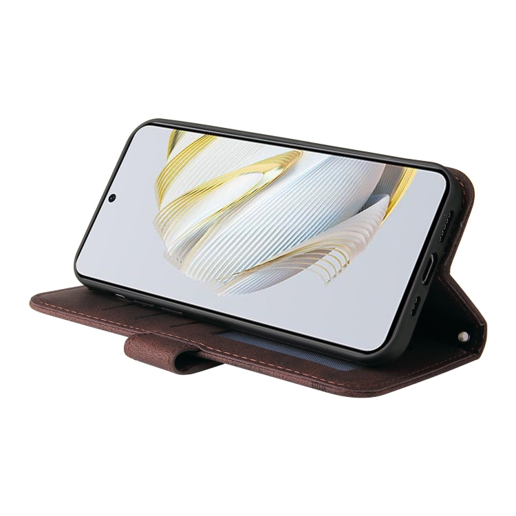 For Huawei nova 10 SE Skin Feel Life Tree Metal Button Leather Phone Case